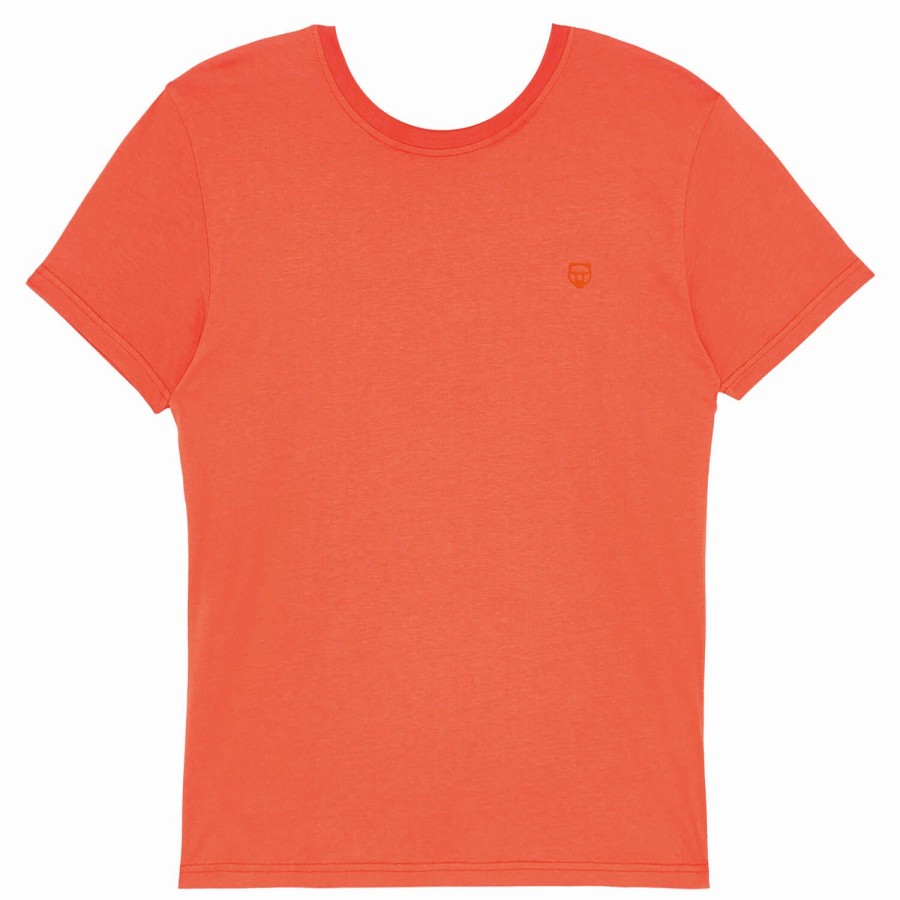 Homme Arthur Pyjama Homme | Haut De Pyjama Homme En Coton Orange