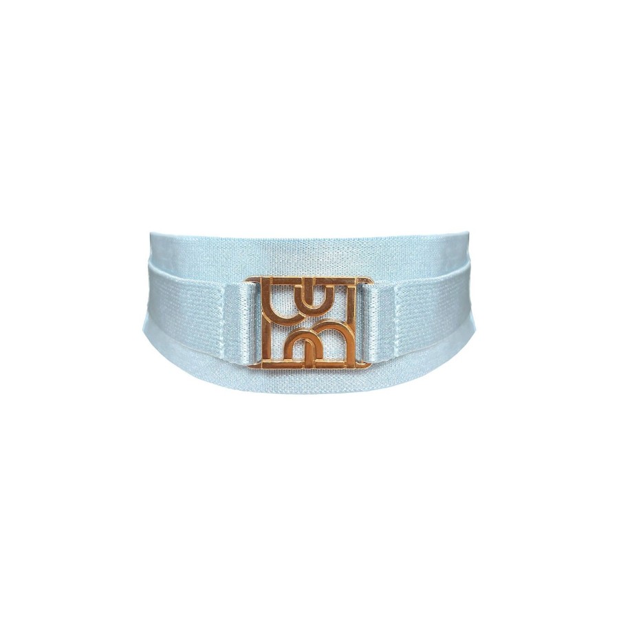 Lingerie Bordelle | Choker Dusty Blue