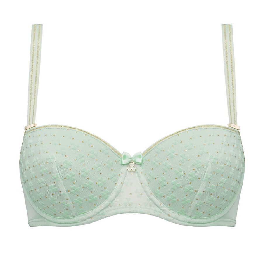 Soutiens-Gorge Marlies Dekkers | Soutien-Gorge Balconnet Green Clover And Gold