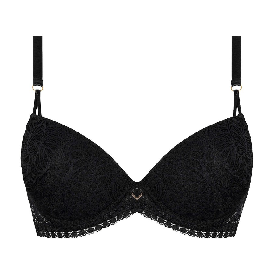 Soutiens-Gorge Antigel | Soutien-Gorge Coques En Dentelle Noir