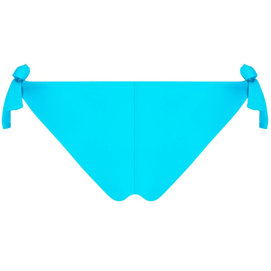 Maillots De Bain Antigel Culotte Et Slip | Bas De Maillot De Bain Slip Noue Turquoise