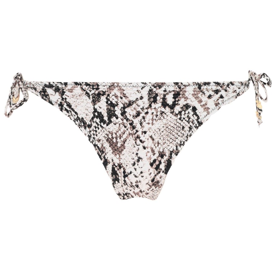 Maillots De Bain Banana Moon Bresilien / Tanga | Bas De Maillot De Bain Slip Ficelles Aena Ecru