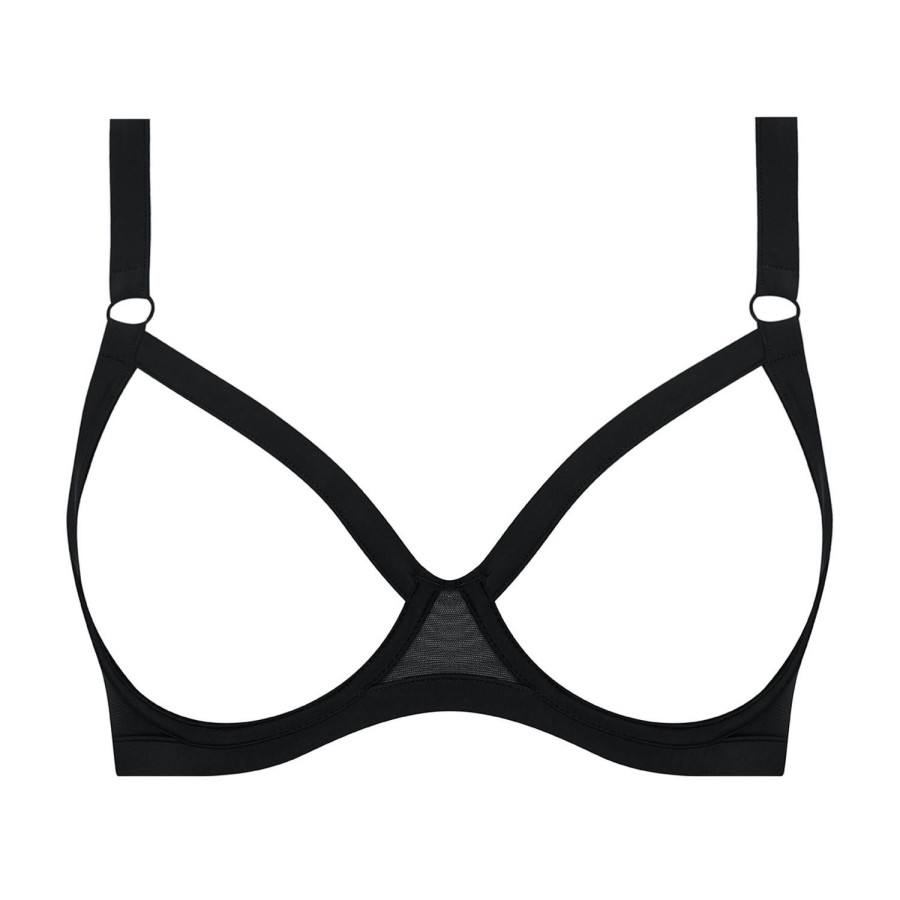 Soutiens-Gorge Maison Close | Soutien-Gorge Seins Nus Noir