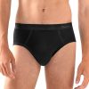 Homme Mey Slip Homme | Slip Homme En Coton Noir