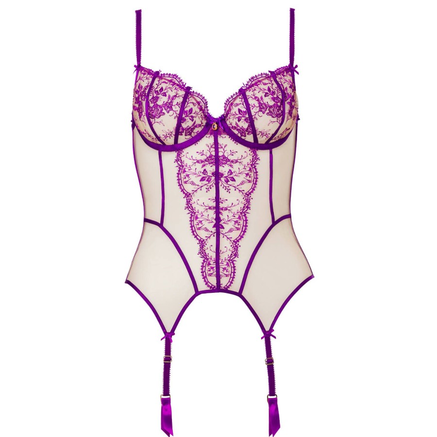 Lingerie Dita Von Teese | Guepiere Shocking Violet