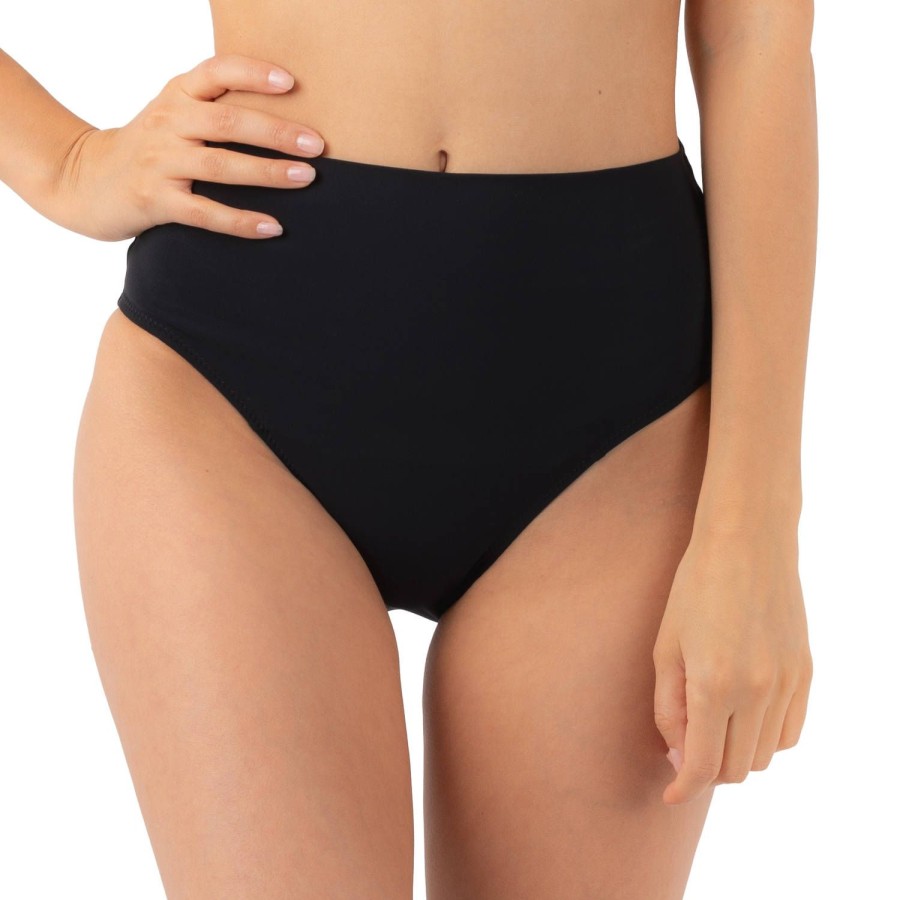 Maillots De Bain Pain de Sucre Culotte Haute | Bas De Maillot De Bain Culotte Haute Tobago Noir