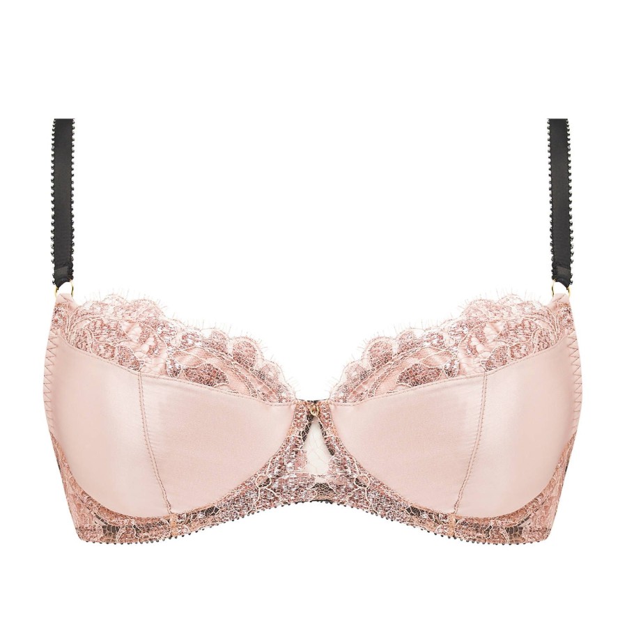 Soutiens-Gorge Edge o' Beyond | Soutien-Gorge Push-Up En Dentelle Rose