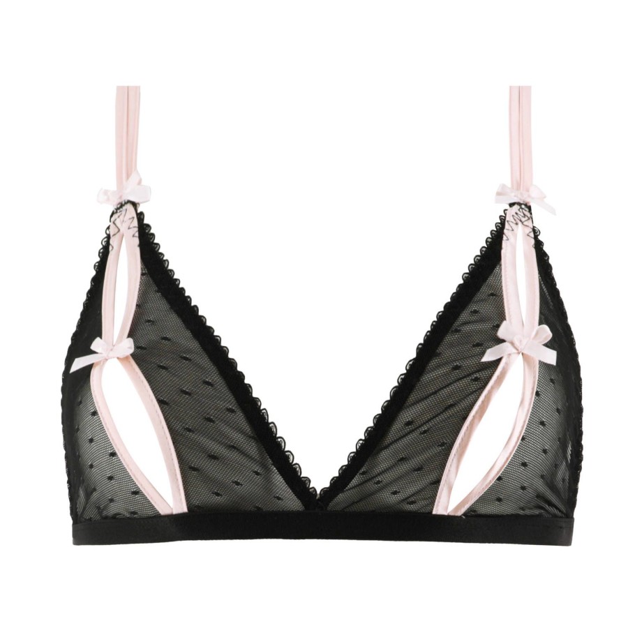 Soutiens-Gorge Dita Von Teese | Soutien-Gorge Triangle Ouvert Noir