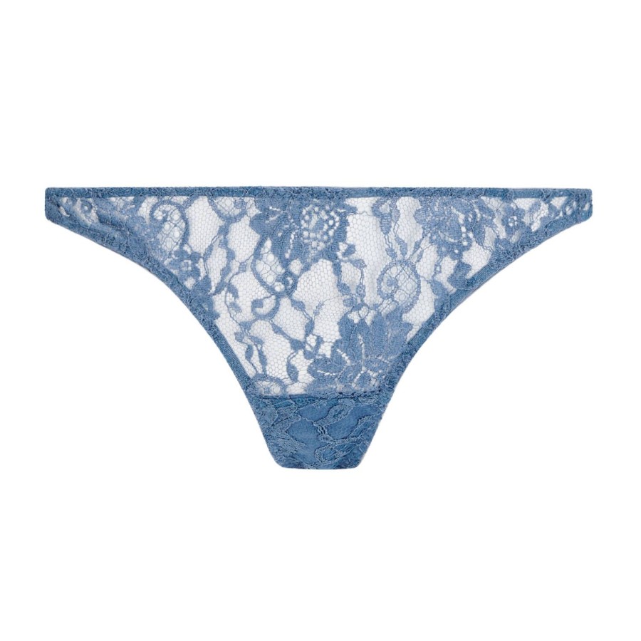 Culottes Coco de Mer | String En Dentelle Sky Blue