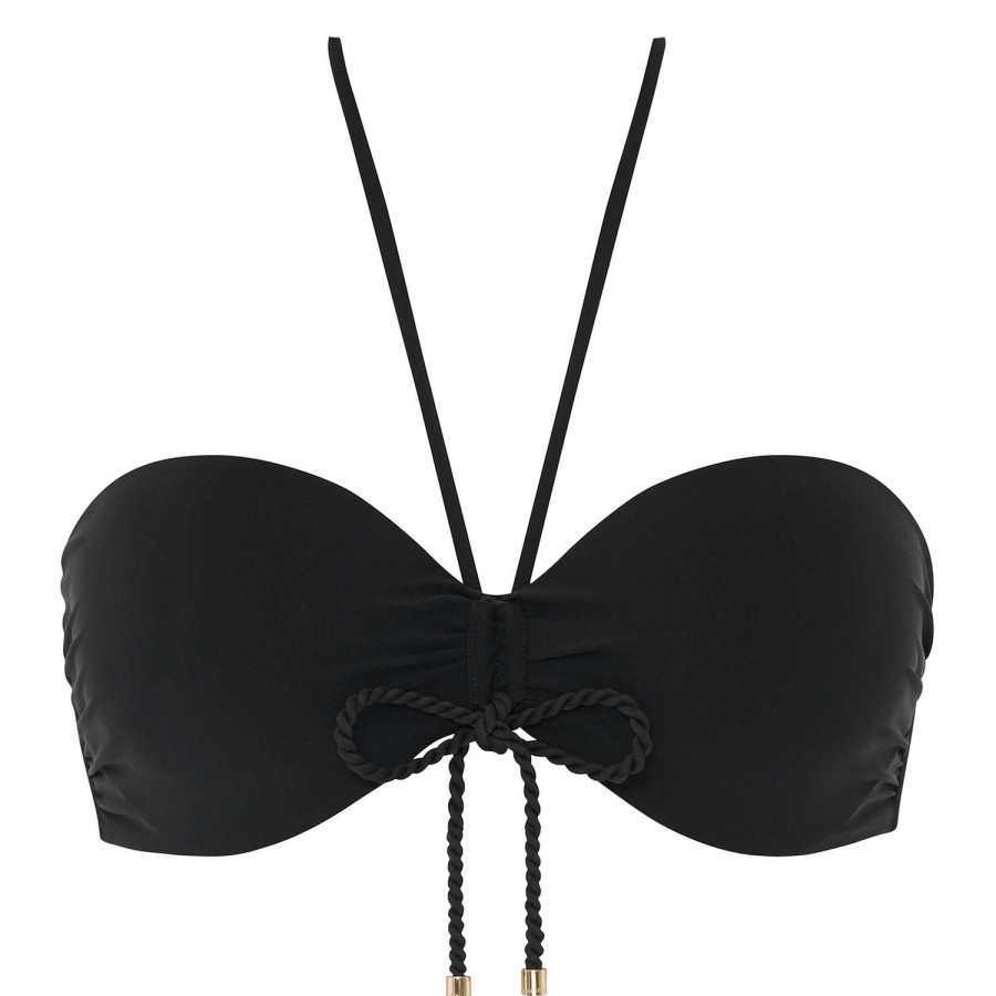 Maillots De Bain Chantelle Bandeau | Haut De Maillot De Bain Bandeau Noir