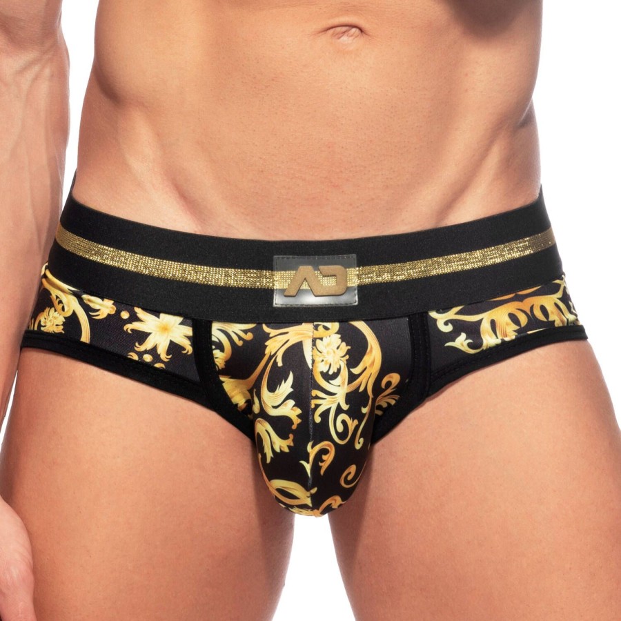 Homme Addicted Slip Homme | Slip Homme Golden Black