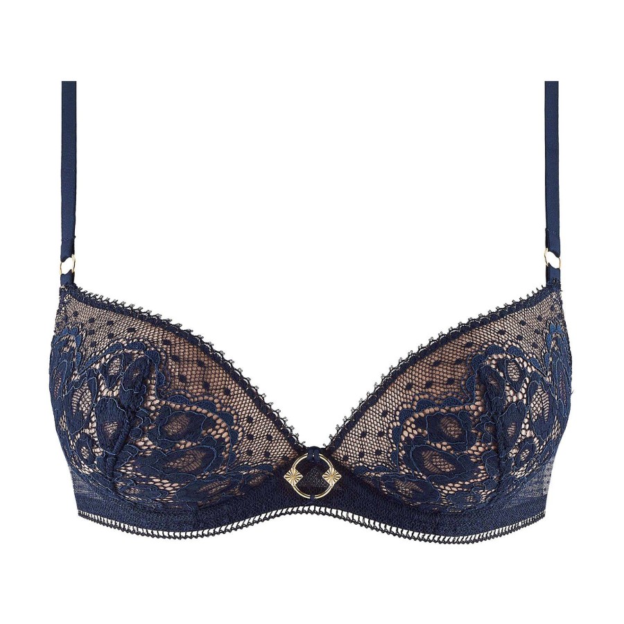 Soutiens-Gorge Aubade | Soutien-Gorge Push-Up En Dentelle Crepuscule