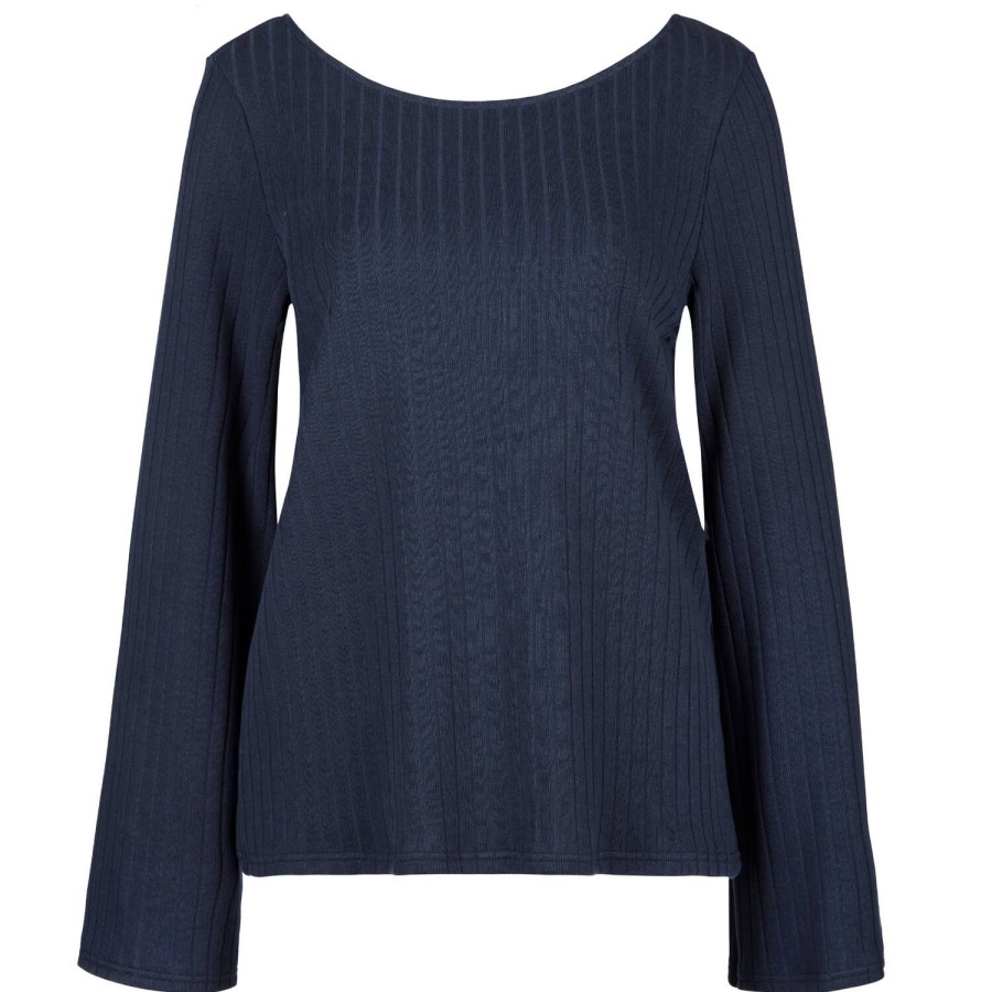 Lingerie De Nuit Calida | Pull En Coton Et Modal Dark Blue