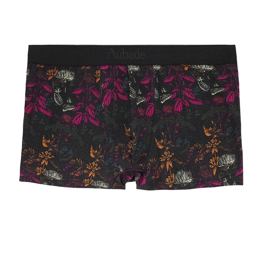 Homme Aubade Boxer Homme | Boxer Homme En Coton Fleurs Magiques