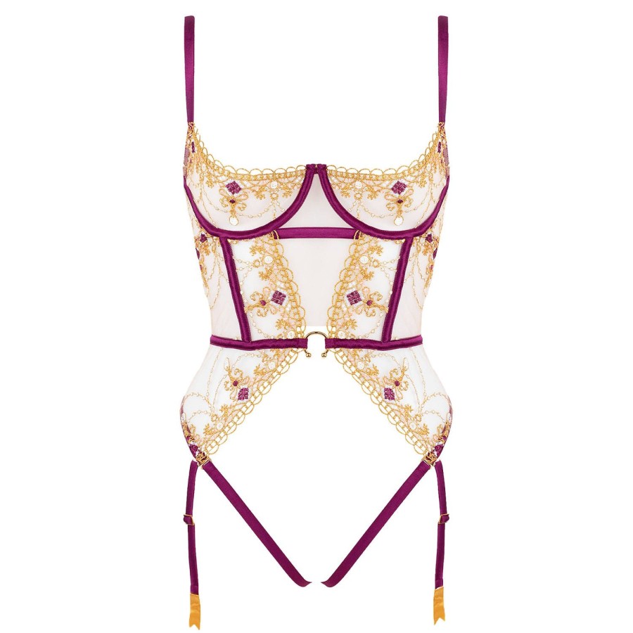 Lingerie Studio Pia | Guepiere Mulberry