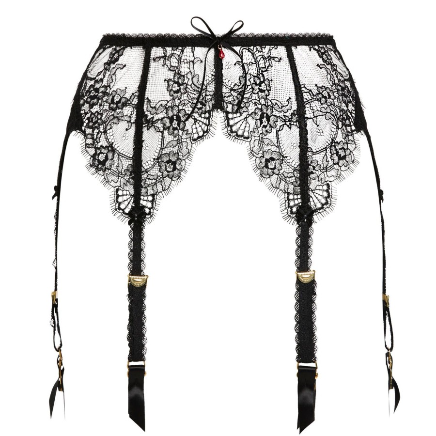 Lingerie Dita Von Teese | Porte-Jarretelles En Dentelle Noir