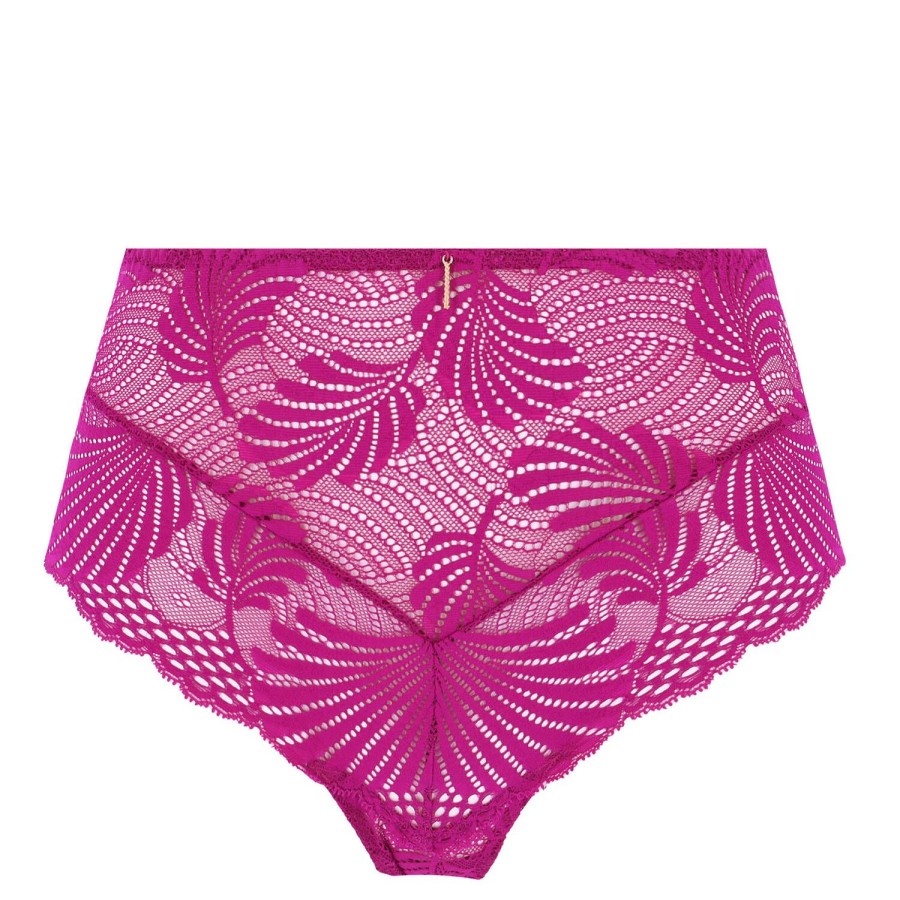 Culottes Aubade | Culotte Haute En Dentelle Radiant Pink