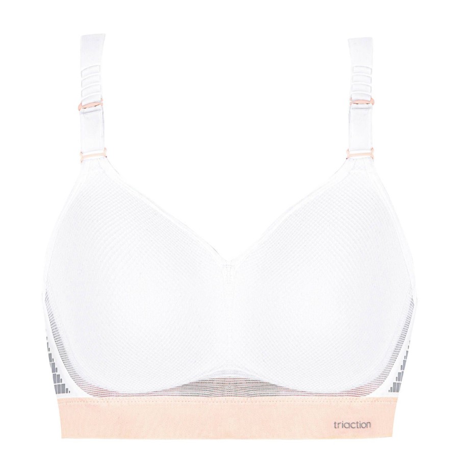 Soutiens-Gorge Triumph | Brassiere De Sport Hybrid Lite Blanc