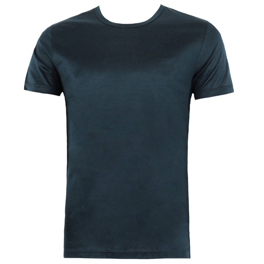 Homme Oscalito T-Shirt Et Debardeur Homme | T-Shirt Homme En Coton Fil D'Ecosse Marine