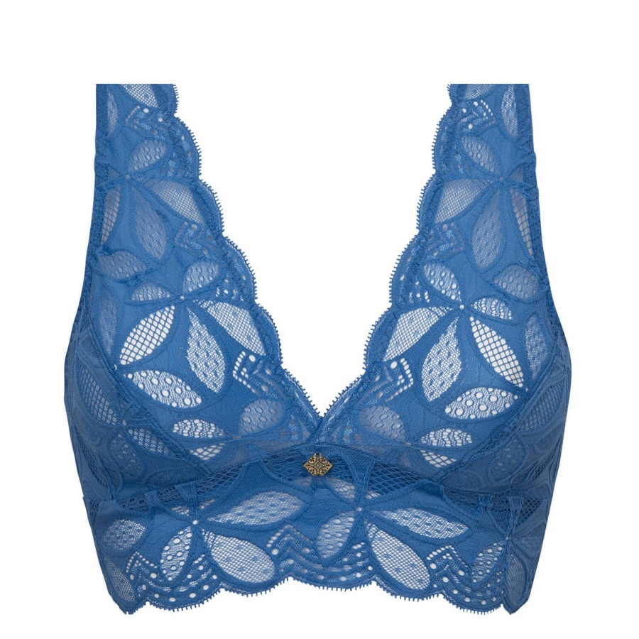 Soutiens-Gorge Antigel | Soutien-Gorge Brassiere En Dentelle Stricto Cobalt