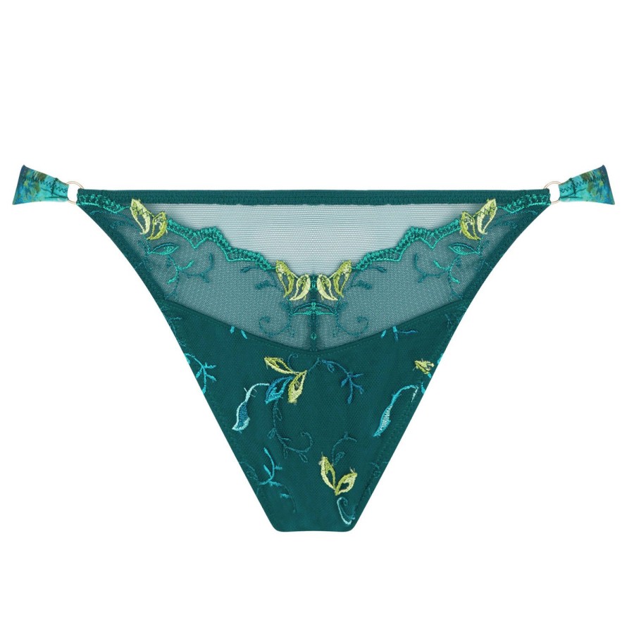 Culottes Lise Charmel | String Sexy Floral Aqua