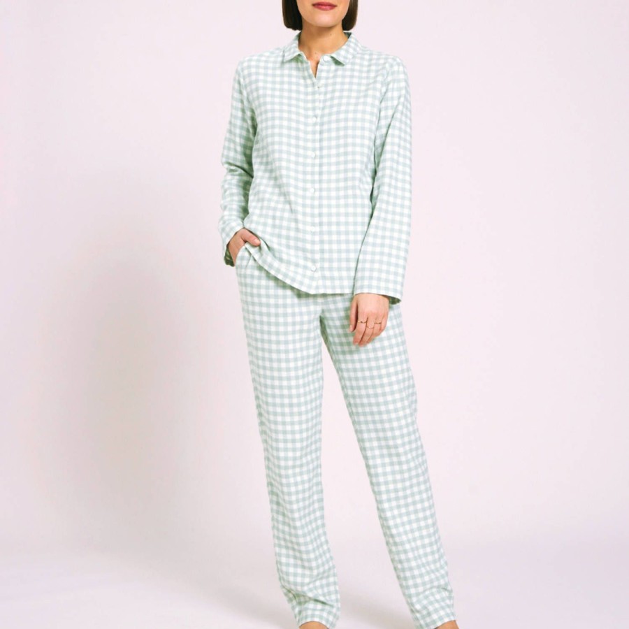 Lingerie De Nuit Laurence Tavernier | Pyjama En Coton Opale