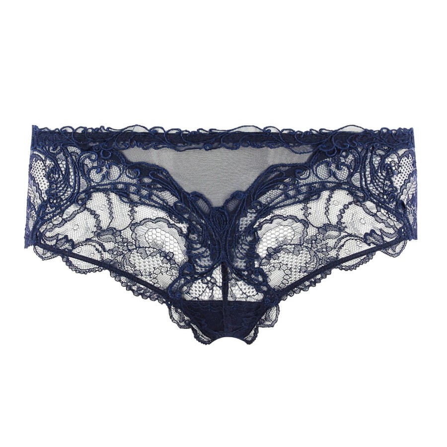 Culottes Lise Charmel | Shorty En Dentelle Bleu Venise