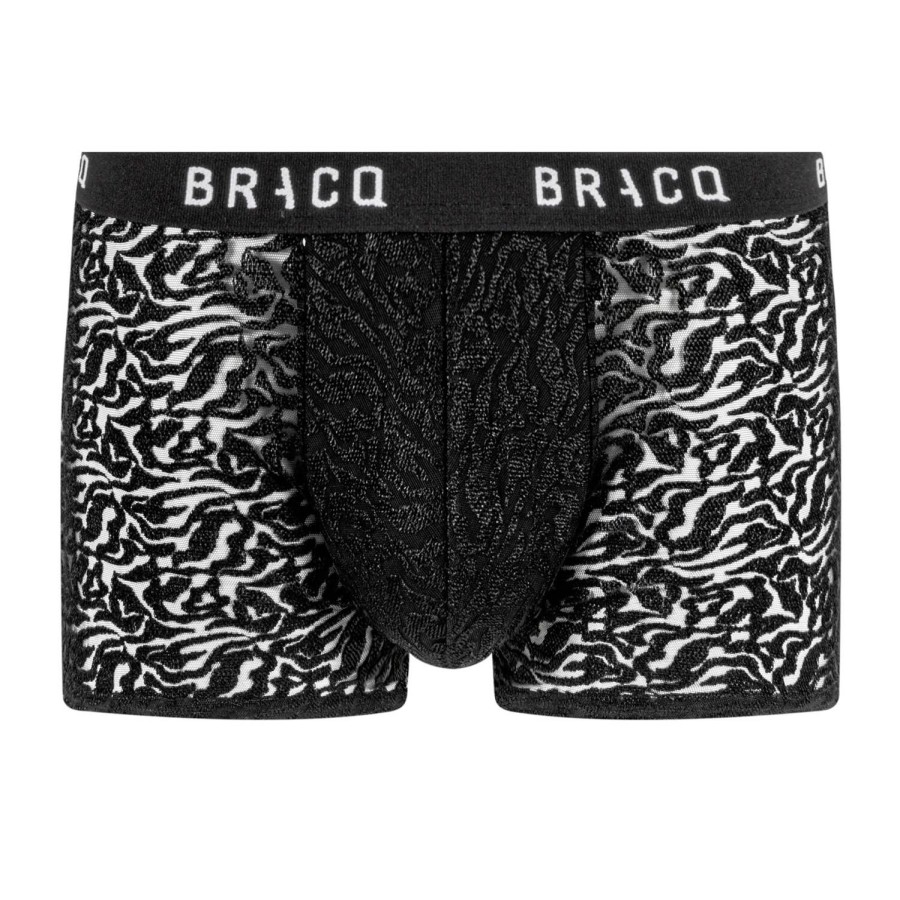 Homme Bracq Boxer Homme | Boxer Court Homme Noir