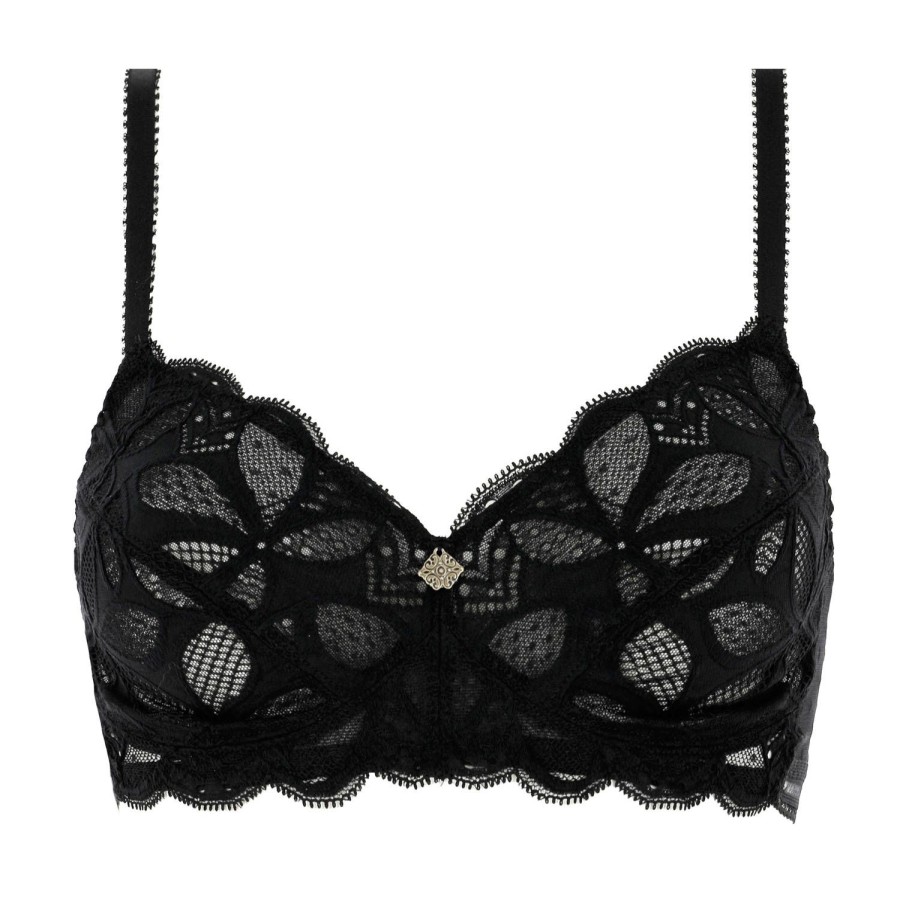 Soutiens-Gorge Antigel | Soutien-Gorge Sans Armatures En Dentelle Noir