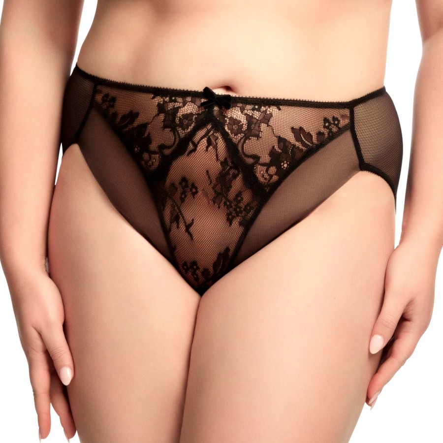 Culottes Dita Von Teese | Culotte Haute En Dentelle Noir