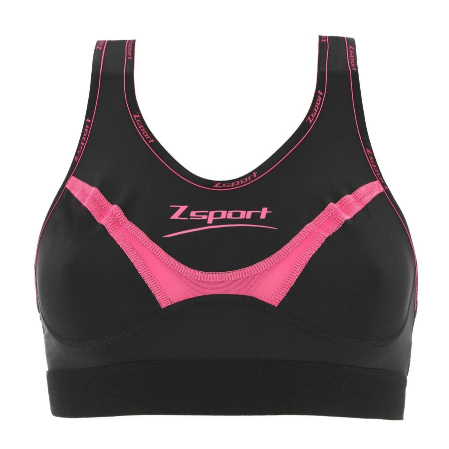 Soutiens-Gorge Zsport | Brassiere De Sport Noir/Rose