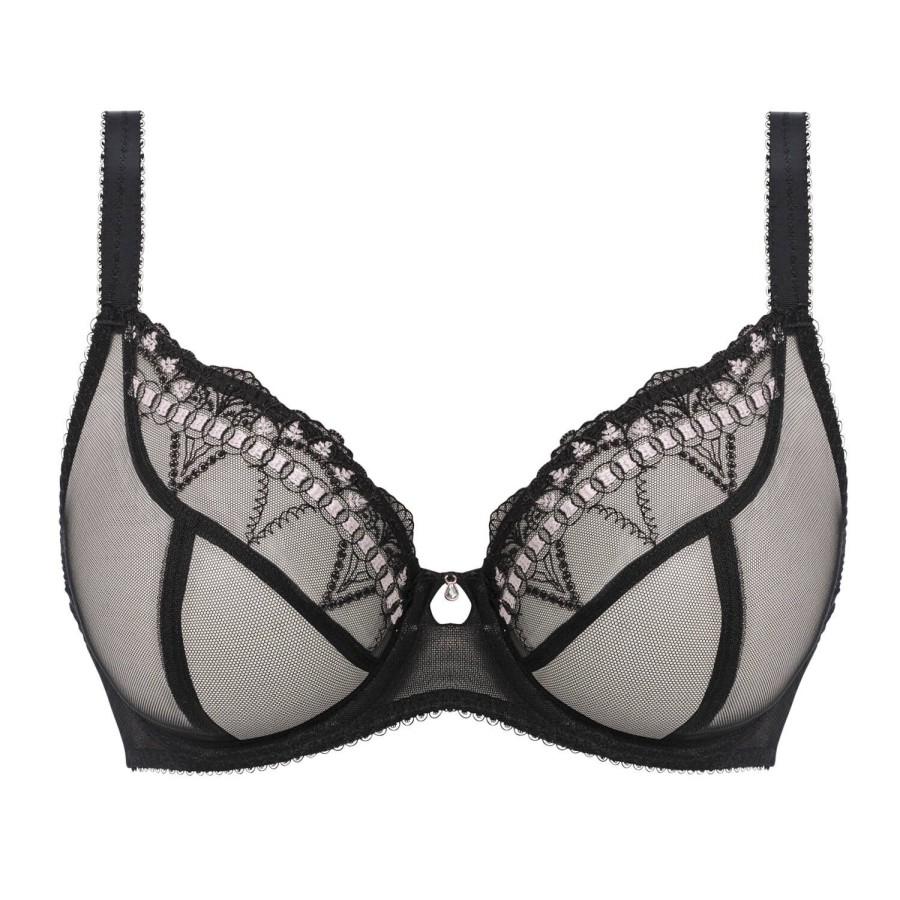 Soutiens-Gorge Freya | Soutien-Gorge Emboitant Boudoir Noir