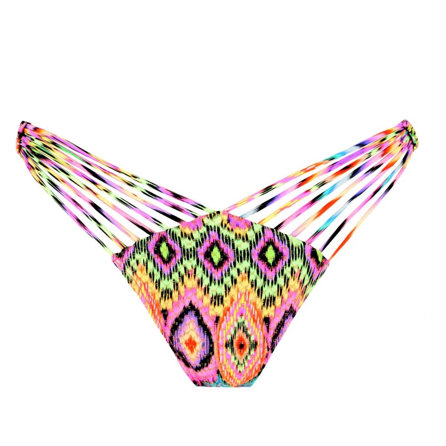 Maillots De Bain Luli Fama Bresilien / Tanga | Bas De Maillot De Bain Slip Bresilien Multicolor