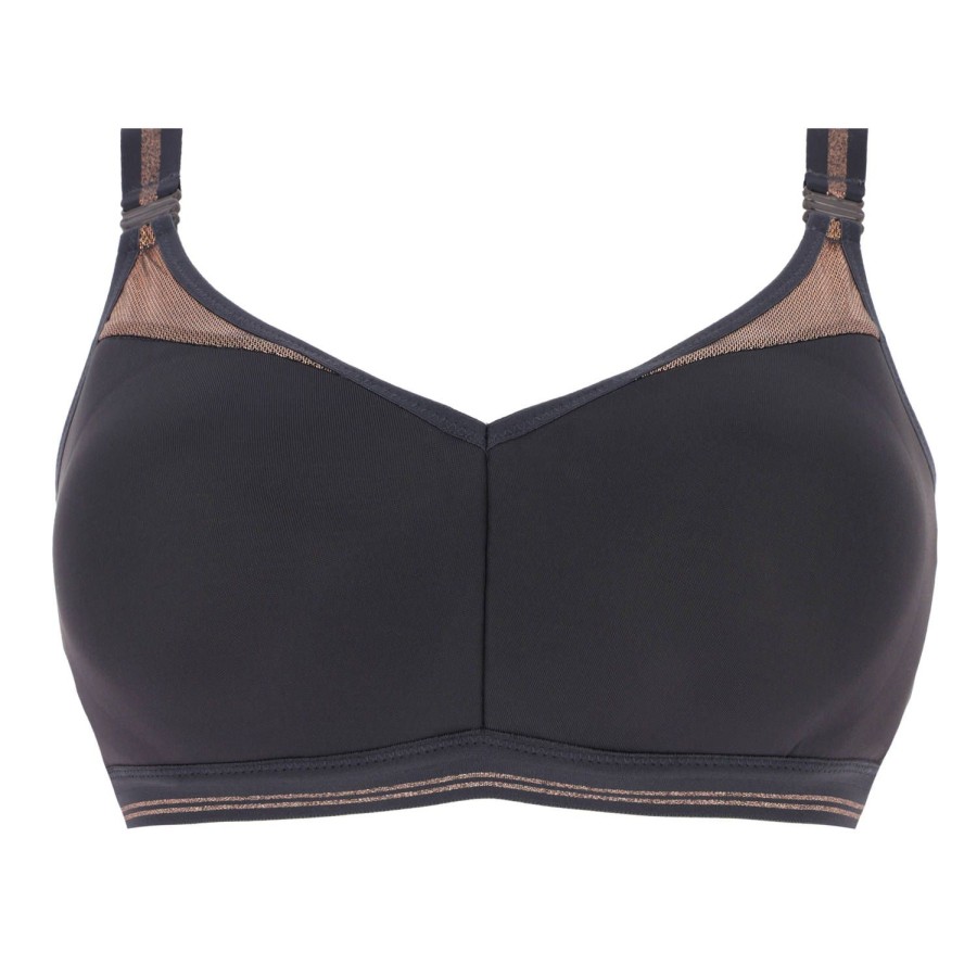 Soutiens-Gorge Empreinte | Brassiere De Sport Armatures Gris Intense