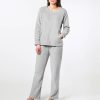 Lingerie De Nuit Canat | Pyjama Gris Chine