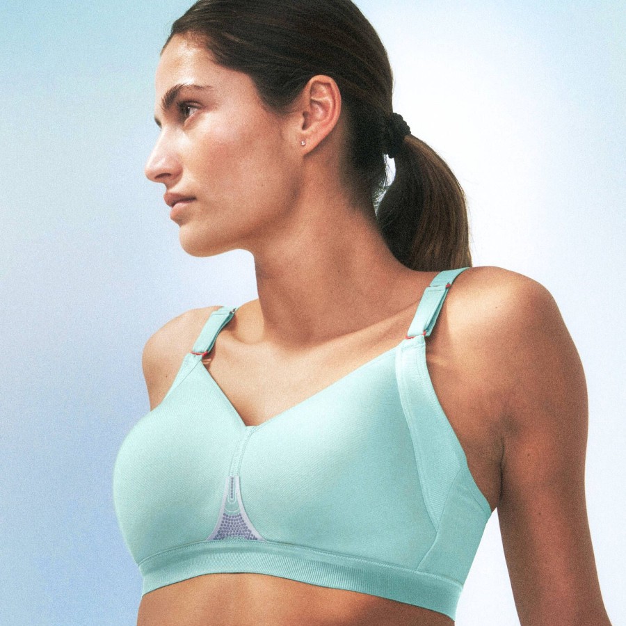 Soutiens-Gorge Triumph | Brassiere De Sport Ampliforme Sans Armatures Peppermint