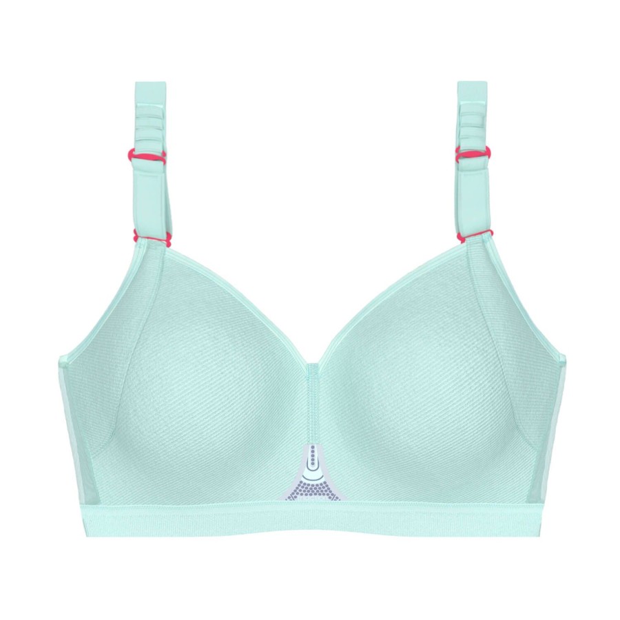 Soutiens-Gorge Triumph | Brassiere De Sport Ampliforme Sans Armatures Peppermint