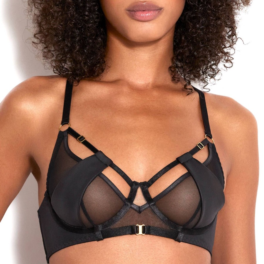 Soutiens-Gorge Bordelle | Soutien-Gorge Balconnet Noir