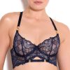 Soutiens-Gorge Bordelle | Soutien-Gorge Bustier Navy Blue