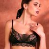 Soutiens-Gorge Lise Charmel | Soutien-Gorge Brassiere Bandeau En Dentelle Noir