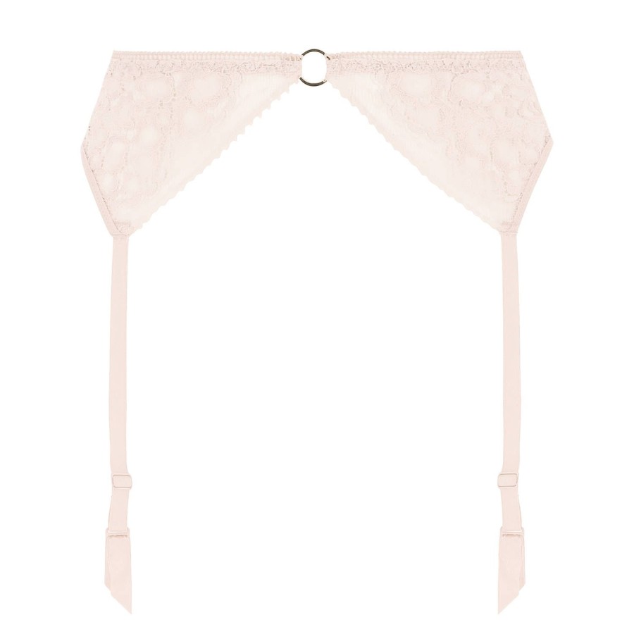 Lingerie Aubade | Porte-Jarretelles En Dentelle The Blanc