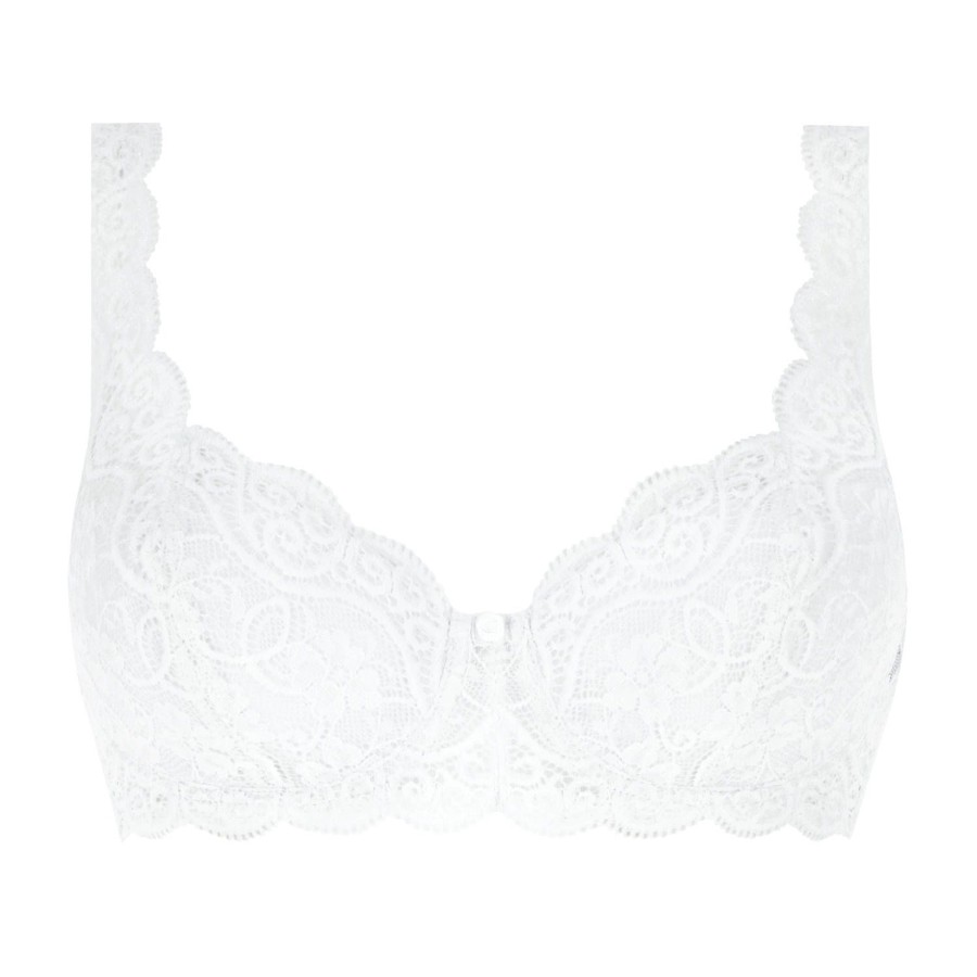 Soutiens-Gorge Triumph | Soutien-Gorge Balconnet Padde En Dentelle Blanc