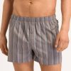 Homme Hanro Calecon Homme | Calecon Homme En Coton Fading Stripe