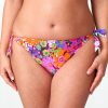 Maillots De Bain PrimaDonna Culotte Et Slip | Bas De Maillot De Bain Slip Noue Floral Explosion