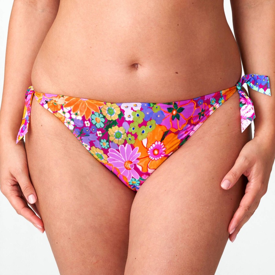 Maillots De Bain PrimaDonna Culotte Et Slip | Bas De Maillot De Bain Slip Noue Floral Explosion