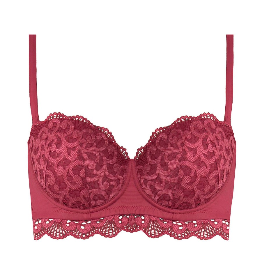 Soutiens-Gorge Valery | Soutien-Gorge Bustier Bordeaux