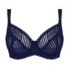 Soutiens-Gorge Antigel | Soutien-Gorge Corbeille Fitting En Dentelle Tressage Marine