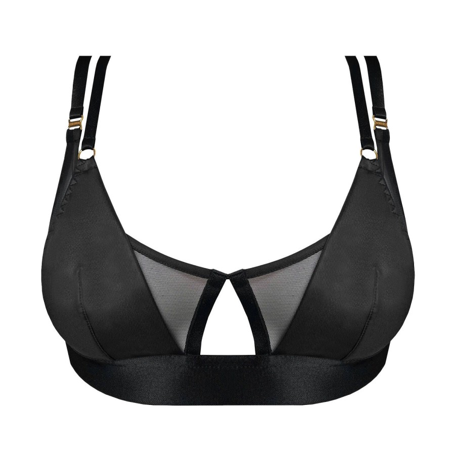 Soutiens-Gorge Bordelle | Soutien-Gorge Sans Armatures Noir