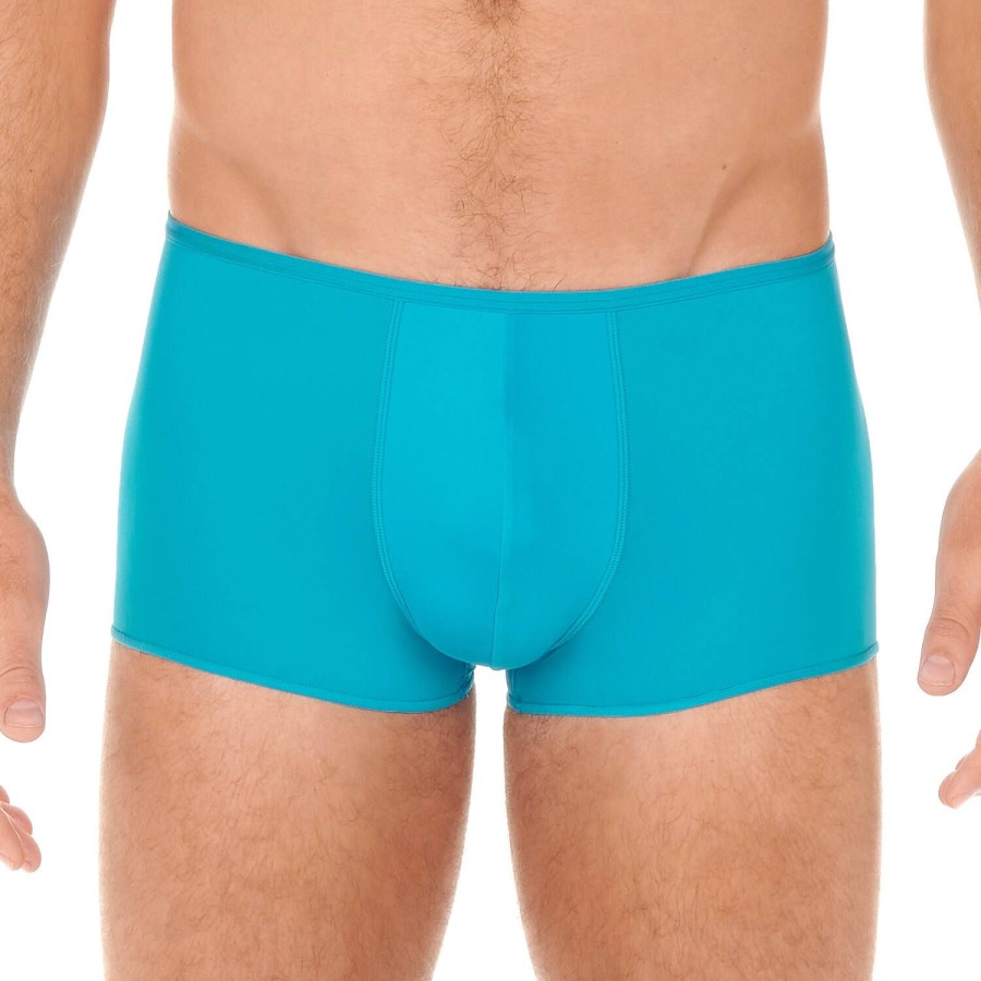 Homme HOM Boxer Homme | Boxer Homme Turquoise