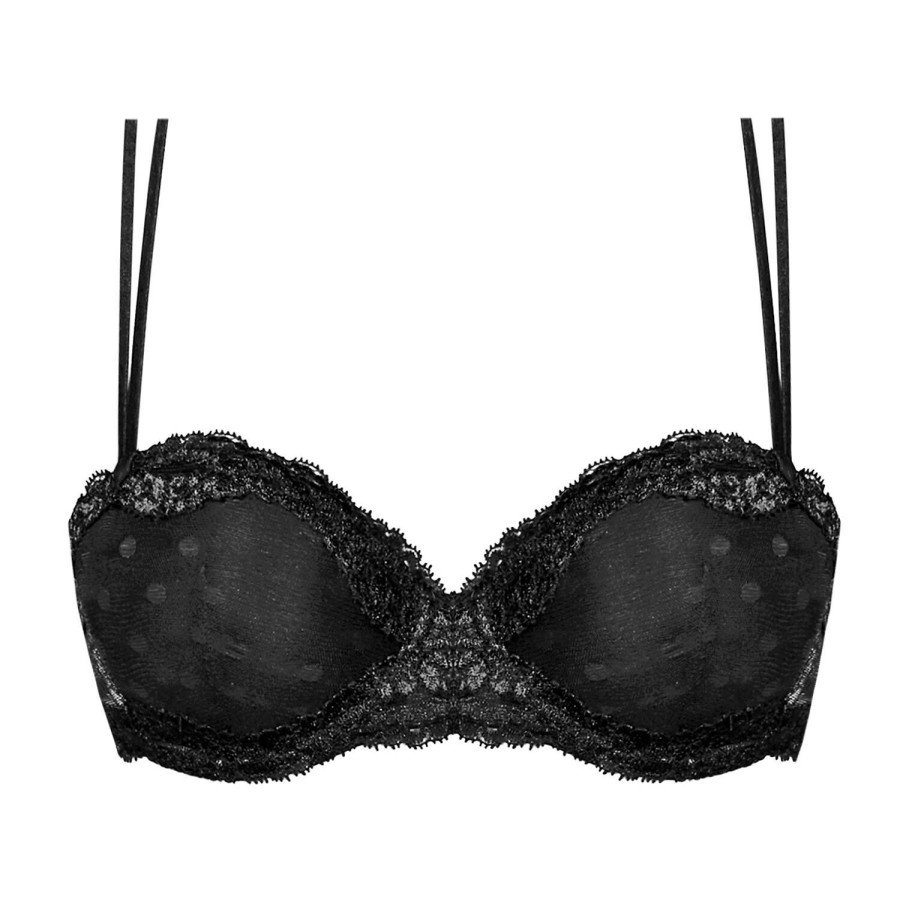 Soutiens-Gorge Andres Sarda | Soutien-Gorge Balconnet Rembourre Noir